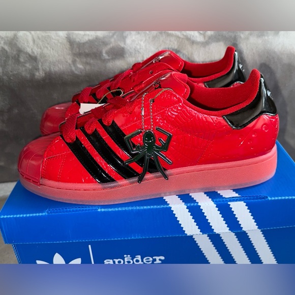 adidas Superstar “Sp5der” Sneaker Collab  Red and black - Picture 4 of 9